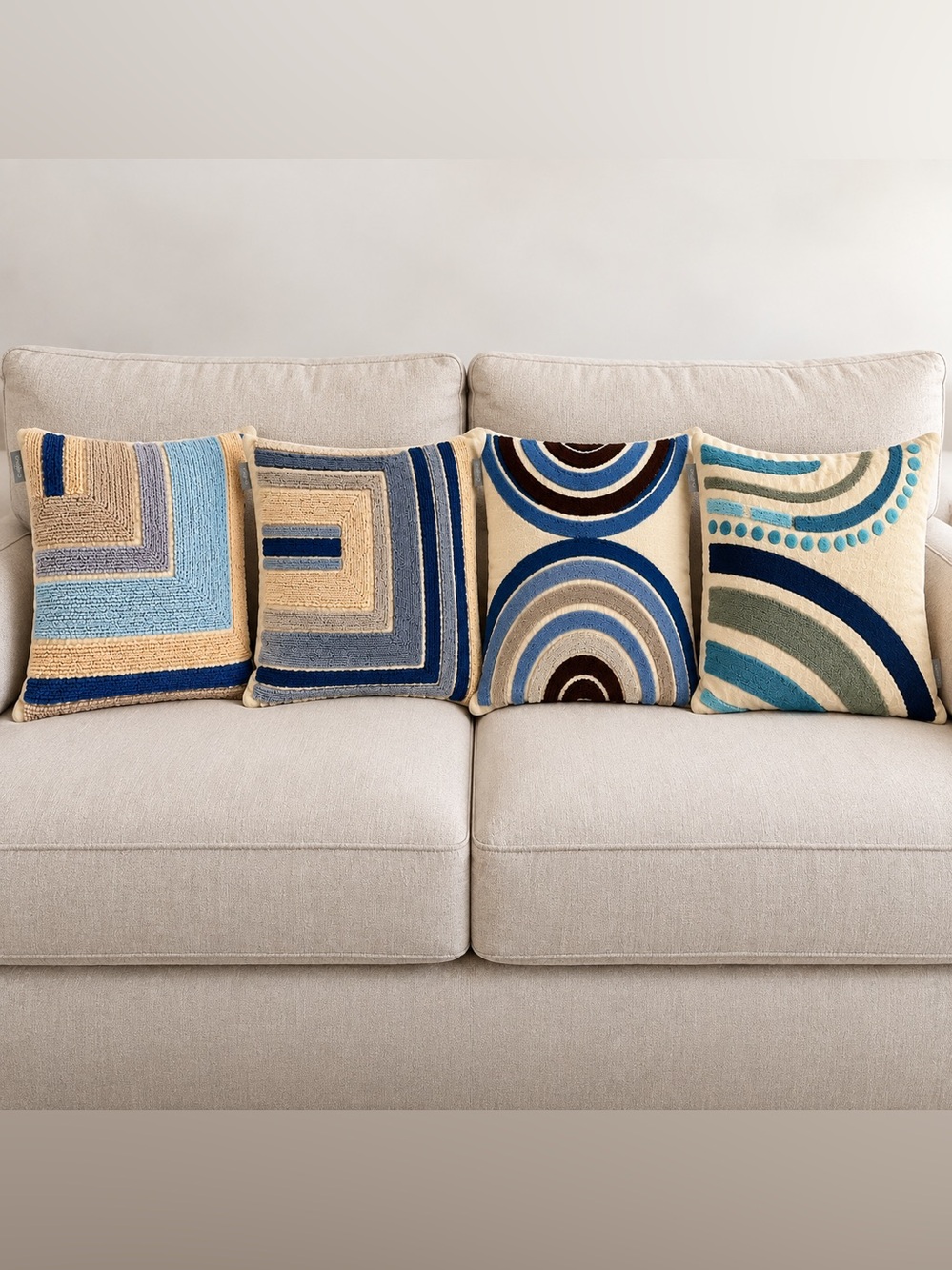 Emanuel Ungaro Home Paris 18x18 Cushion Covers Set of 4 NWT